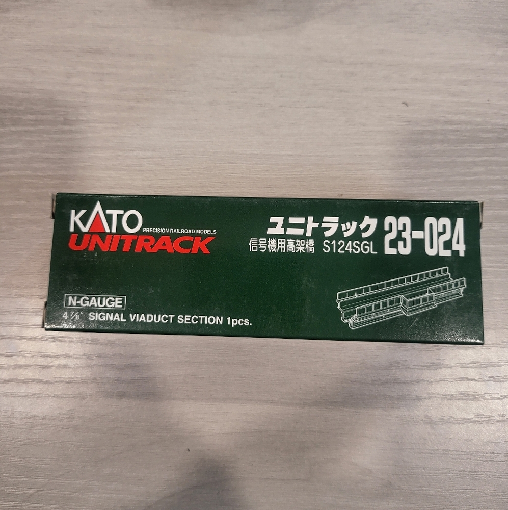 Kato N Scale Signsl Viaduct Section No Track